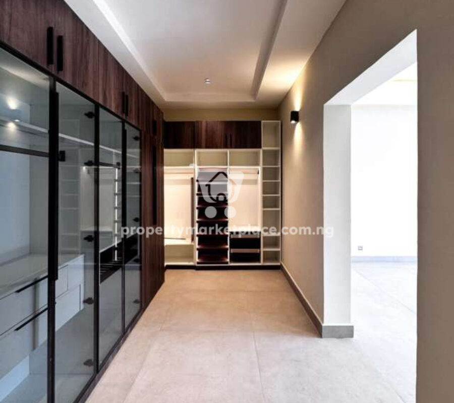 Automated 5 bedroom terrace duplex in a serene and secured estate