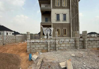 Solidly built 4 bedroom detached duplex with a room Bq
