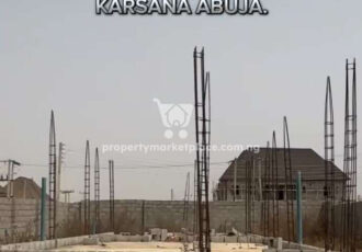 500 Sqm estate land for 4 bedroom detached duplex with Bq
