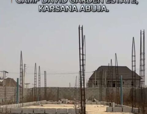 500 Sqm estate land for 4 bedroom detached duplex with Bq