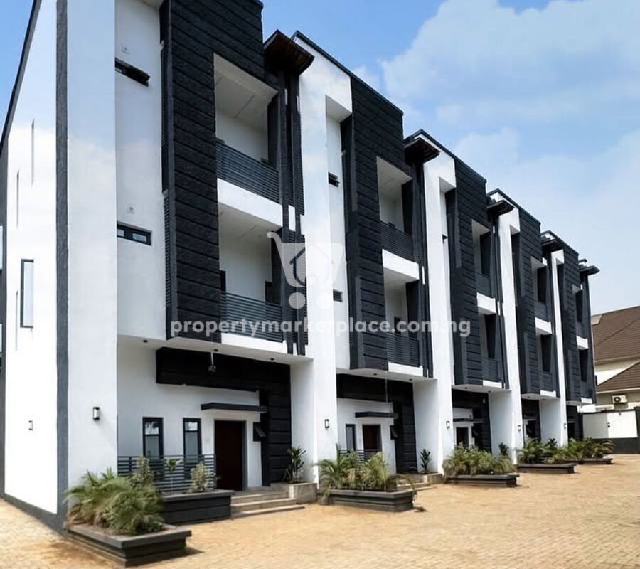 Tastefully finished 4 bedroom terrace duplex with Bq