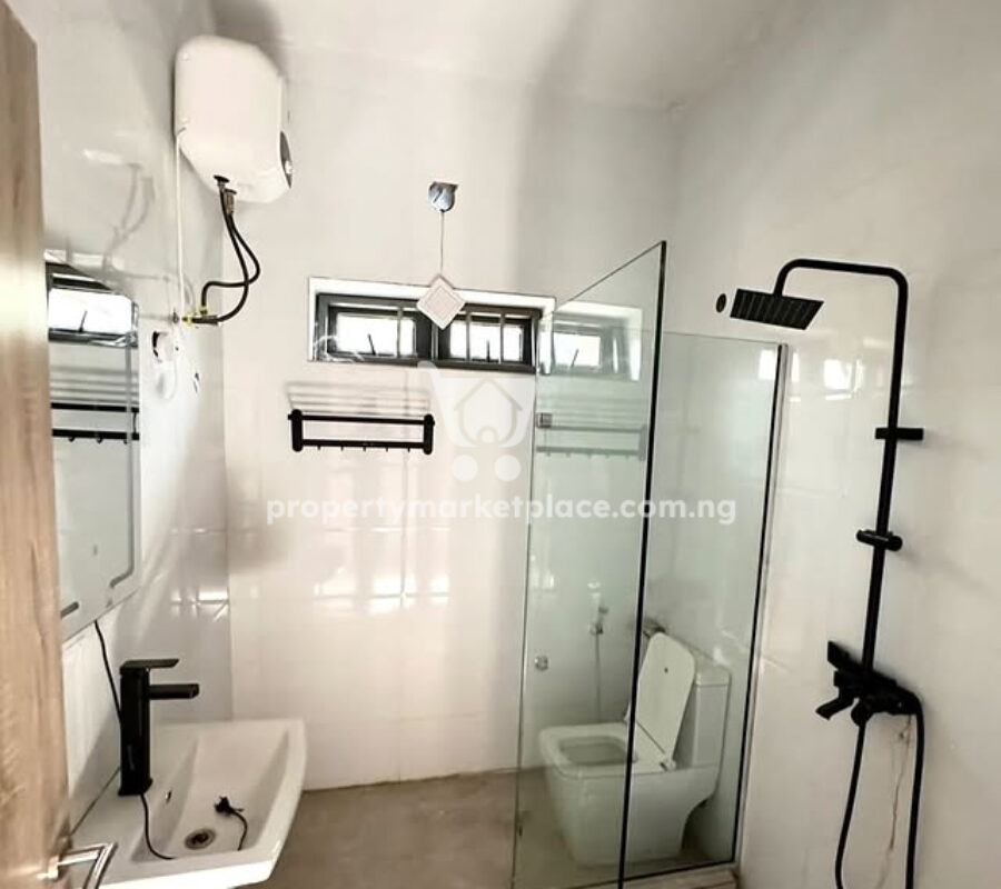 Tastefully finished 4 bedroom terrace duplex with Bq