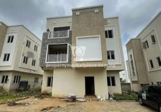 Solidly built 5 bedroom detached duplex with Bq in a mini estate