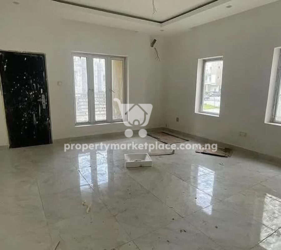 Solidly built 5 bedroom detached duplex with Bq in a mini estate