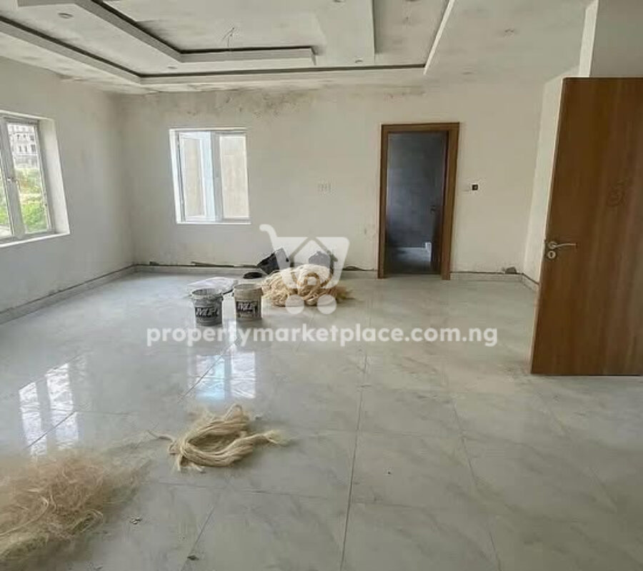 Solidly built 5 bedroom detached duplex with Bq in a mini estate