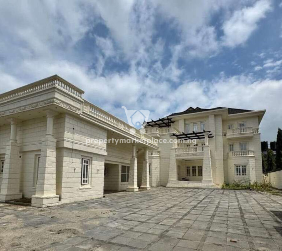 Exquisitely finished 8 bedroom detached mansion with swimming pool, gym, 2 rooms Bq