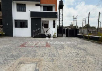 Nicely finished 4 bedroom terrace duplex with a room Bq