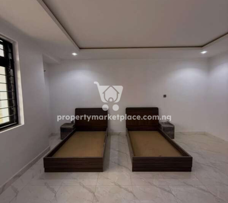 Nicely finished 4 bedroom terrace duplex with a room Bq