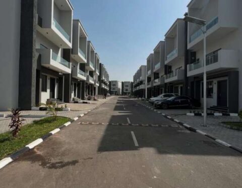 Luxurious 4 bedroom terrace duplex with Bq at Jabi lake resort