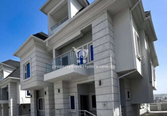 Solidly built 5 bedroom detached duplex with a room Bq