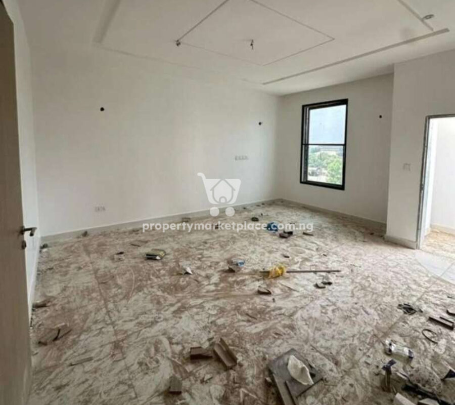 Nicely finished 4 bedroom terrace duplex with a room Bq