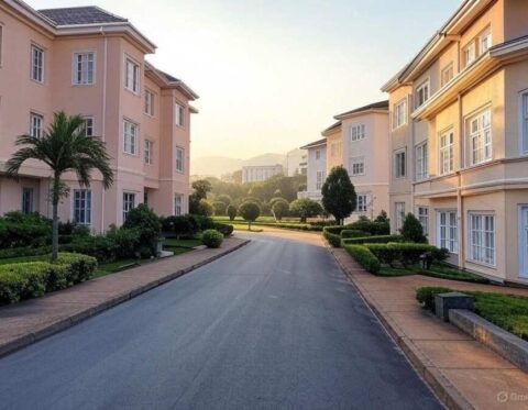 an image of the beautiful asokoro area