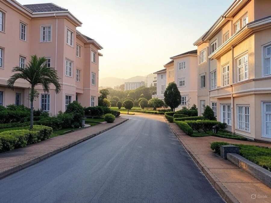 an image of the beautiful asokoro area