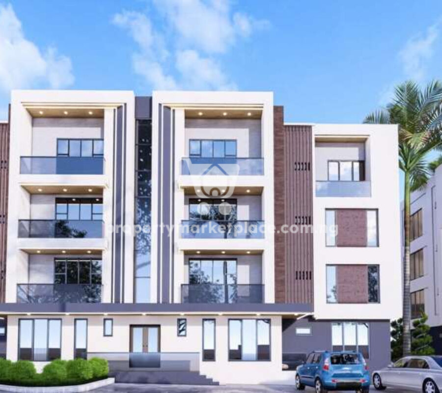 Spacious 3 bedroom flat in a nice area (semi-finished)