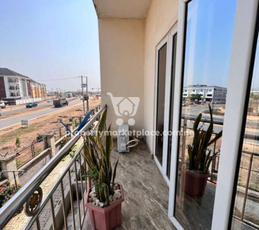 Furnished 4 bedroom terrace duplex with a room boys quarters