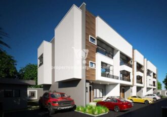 Spacious 4 bedroom terrace duplex with a room boys quarters