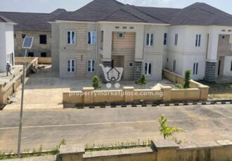 Spacious 4 bedroom detached duplex with Bq (shell finished)