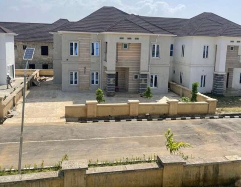 Spacious 4 bedroom detached duplex with Bq (shell finished)
