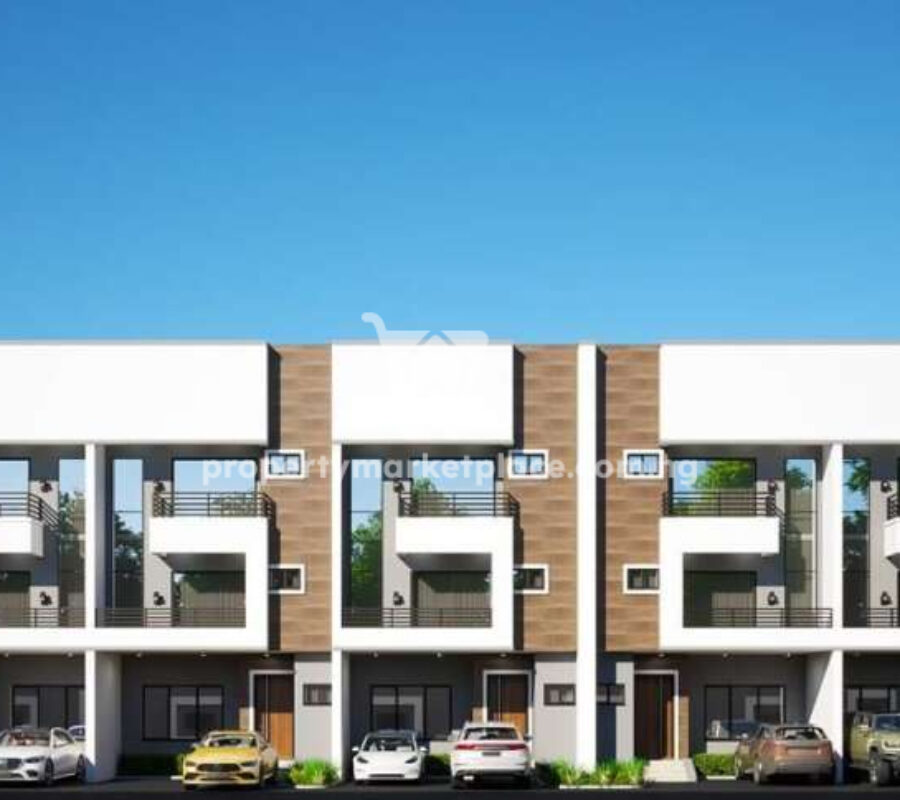 Spacious 4 bedroom terrace duplex with a room boys quarters