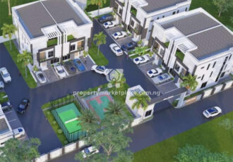Spacious 5 bedroom semi-detached duplex with a room boys quarters