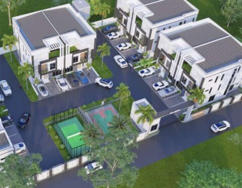 Spacious 5 bedroom semi-detached duplex with a room boys quarters