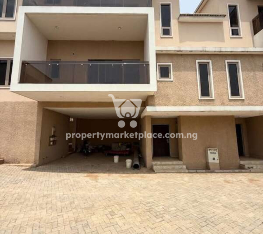 Solidly built 6 units of 4 bedrooms terrace duplex with Bq