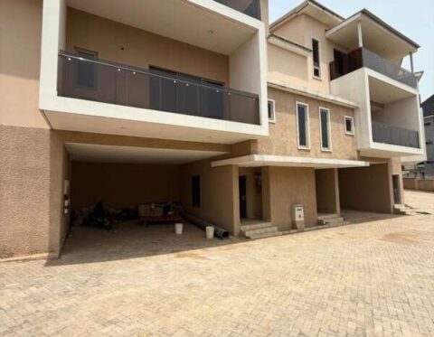Solidly built 6 units of 4 bedrooms terrace duplex with Bq