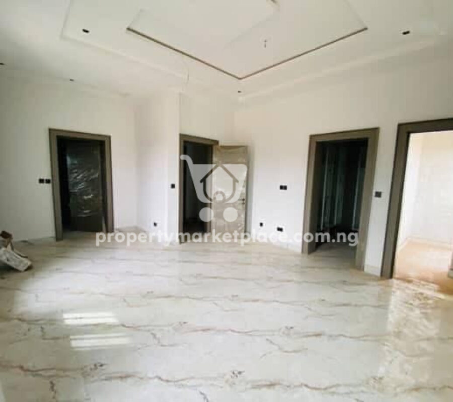 Spacious 4 bedroom semi-detached duplex a with private compound