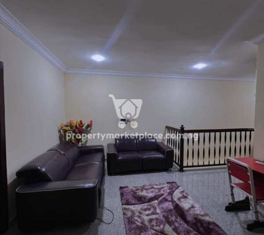 Spacious 4 bedroom terrace duplex with Bq serviced with swimming pool