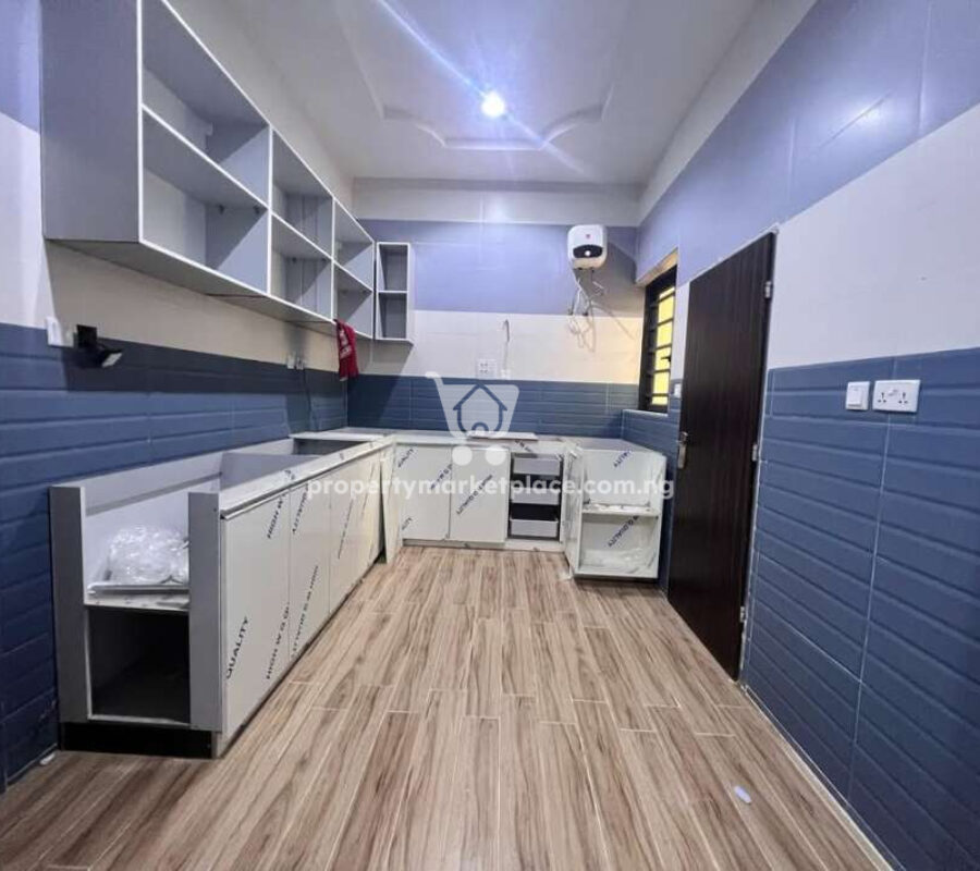 Tastefully finished 4 bedroom terrace duplex with a room Bq
