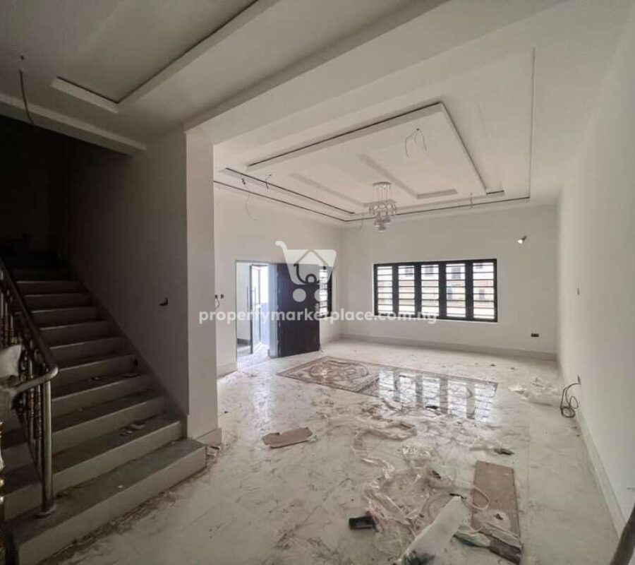 Tastefully finished 4 bedroom terrace duplex with a room Bq