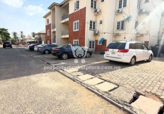Spacious 3 bedroom flat with a room boys quarters in a secured estate