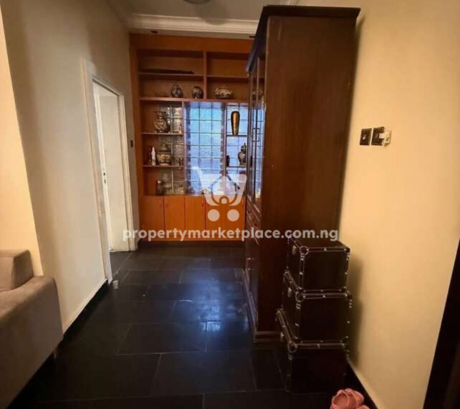 Spacious 3 bedroom flat with a room boys quarters in a secured estate