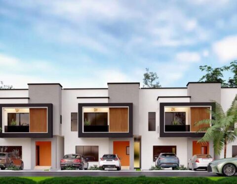 Modern 3 bedroom terrace duplex with mortgage payment