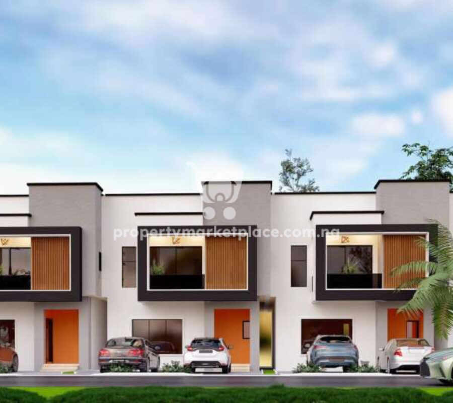 Modern 3 bedroom terrace duplex with mortgage payment