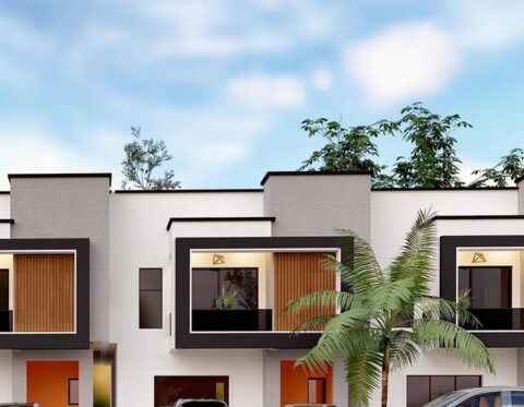 Modern 4 bedroom terrace duplex with mortgage payment