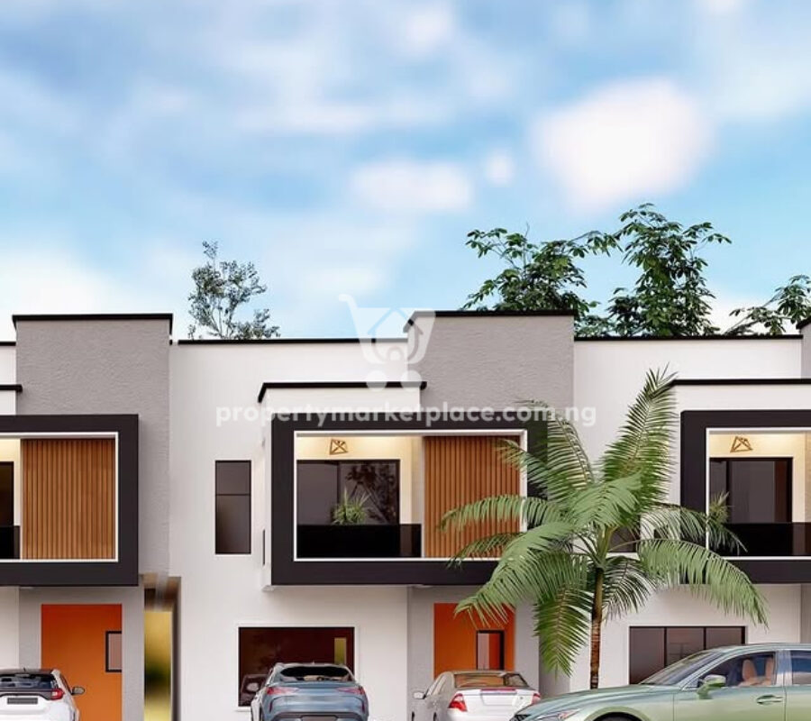 Modern 4 bedroom terrace duplex with mortgage payment