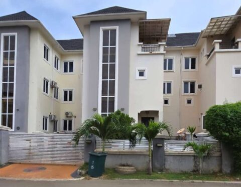 Superb 5 bedroom terrace duplex with a private compound
