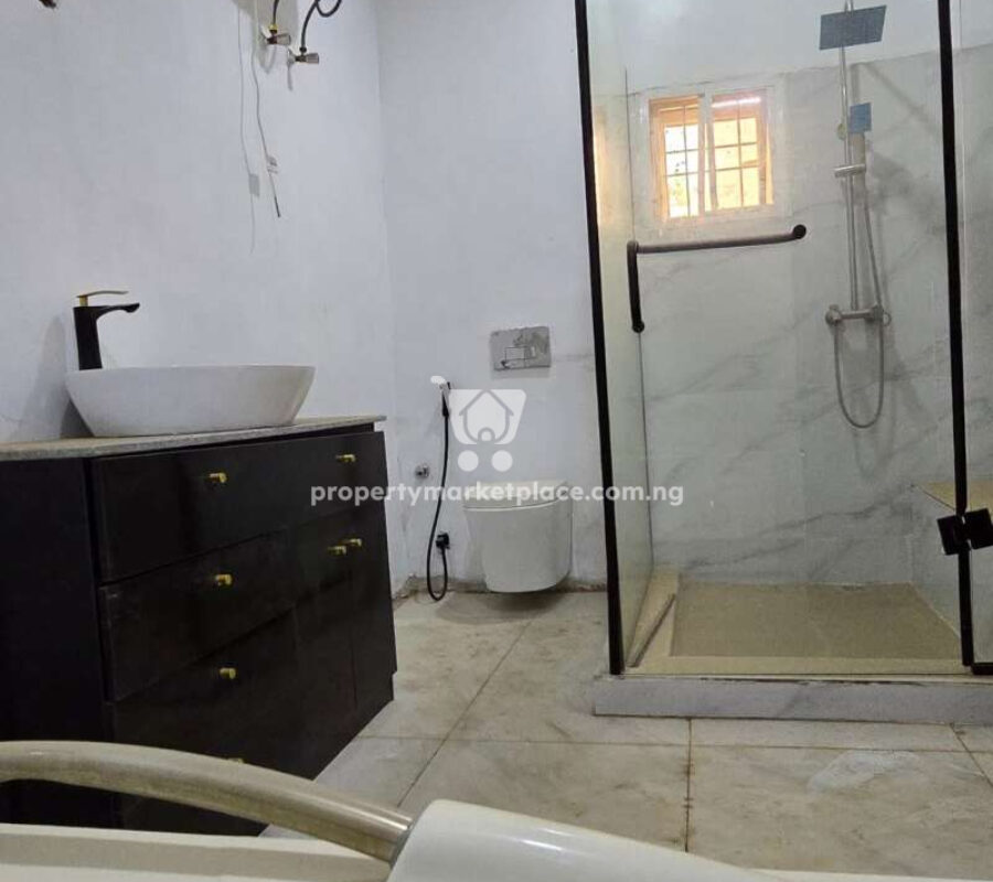 Superb 5 bedroom terrace duplex with a private compound