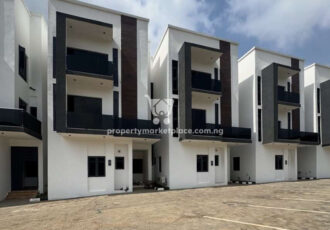 Elegant 4 bedroom terrace duplex serviced with swimming pool