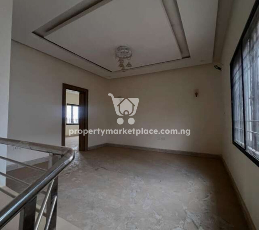 3 bedroom semi-detached duplex with a private compound