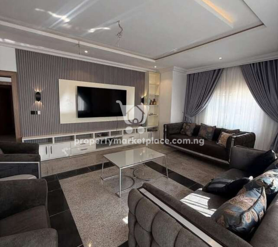 Nicely furnished 4 bedroom detached duplex with Bq