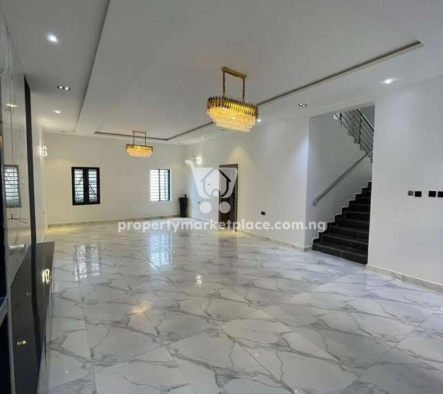 Tastefully finished 4 bedroom semi-detached duplex with Bq