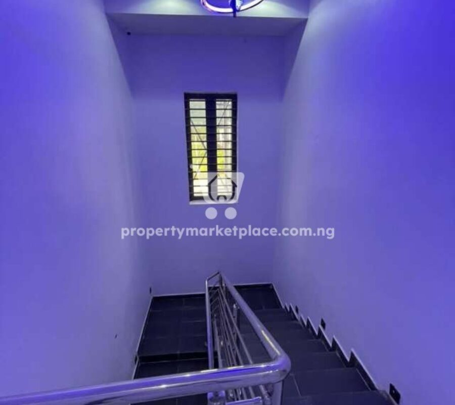 Tastefully finished 4 bedroom semi-detached duplex with Bq