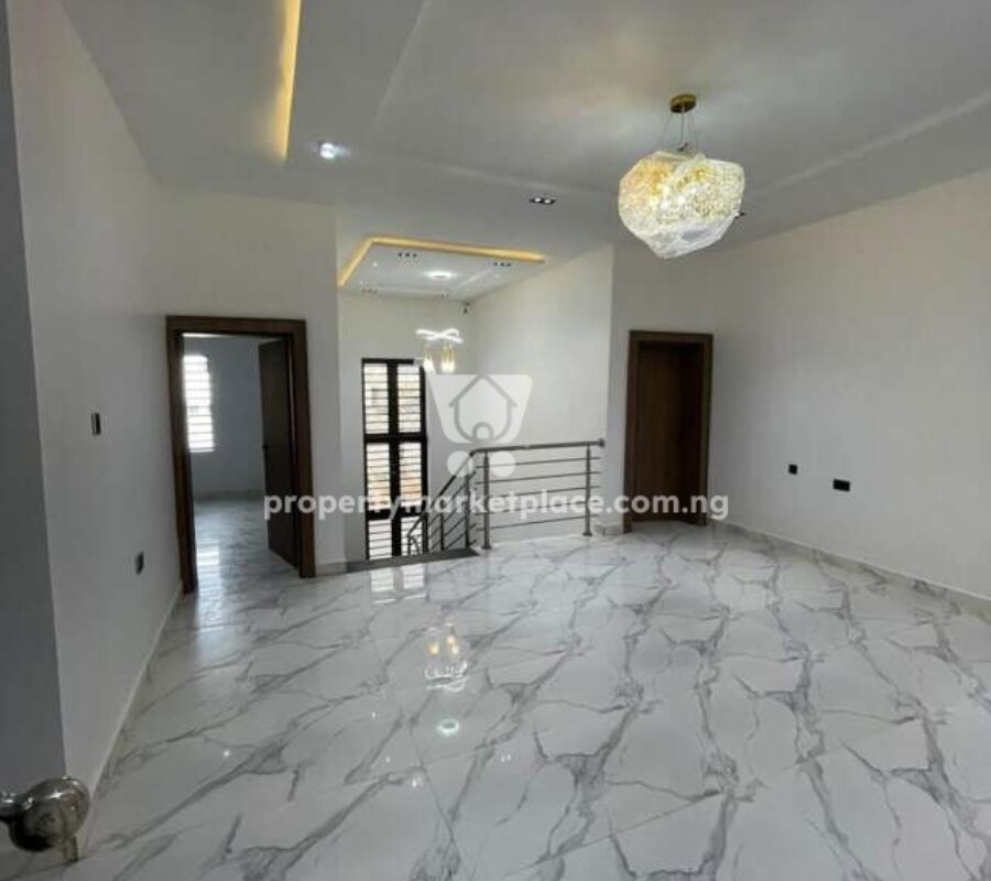 Tastefully finished 4 bedroom semi-detached duplex with Bq