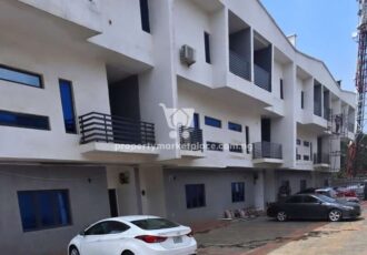 Spacious 4 bedroom terrace duplex with a room boys quarters