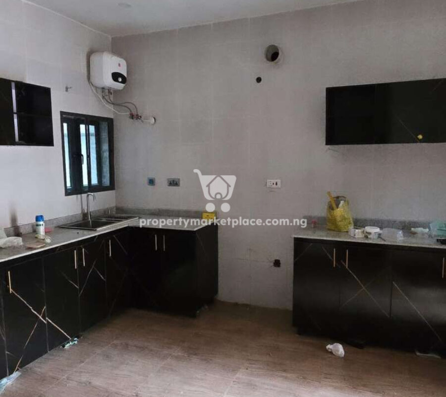 Spacious 4 bedroom terrace duplex with a room boys quarters