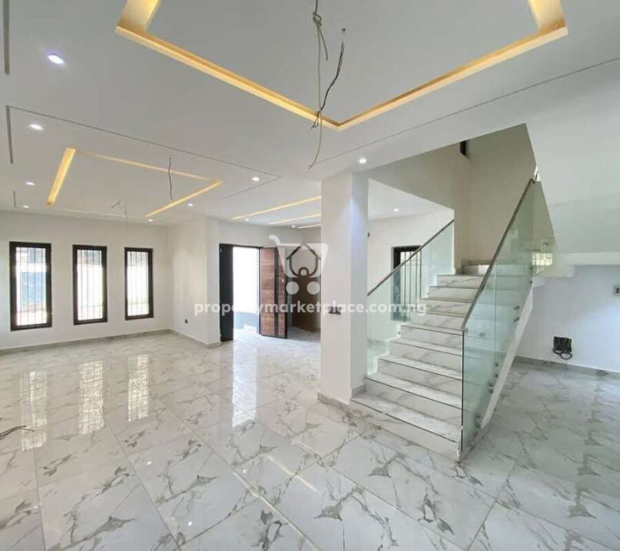 Tastefully finished 4 bedroom terrace duplex with a room Bq