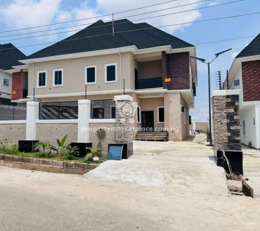 Tastefully finished 4 bedroom semi-detached duplex with Bq