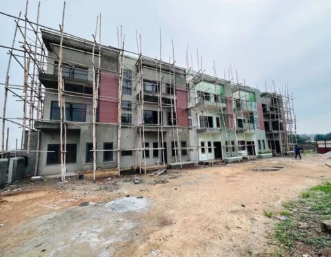 Spacious 4 bedroom terrace duplex with a room boys quarters